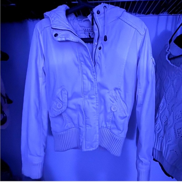 Jackets & Blazers - white winter jacket